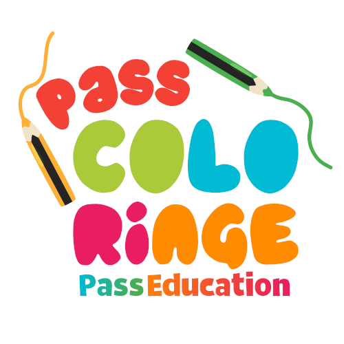 Logo Coloriage gratuit Pass-Education